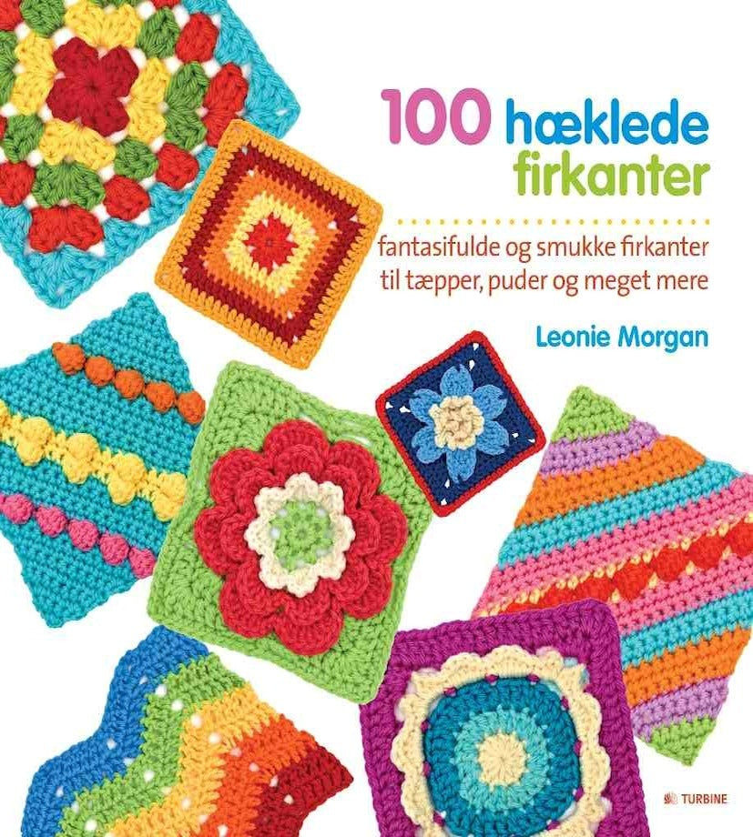 100 hæklede firkanter