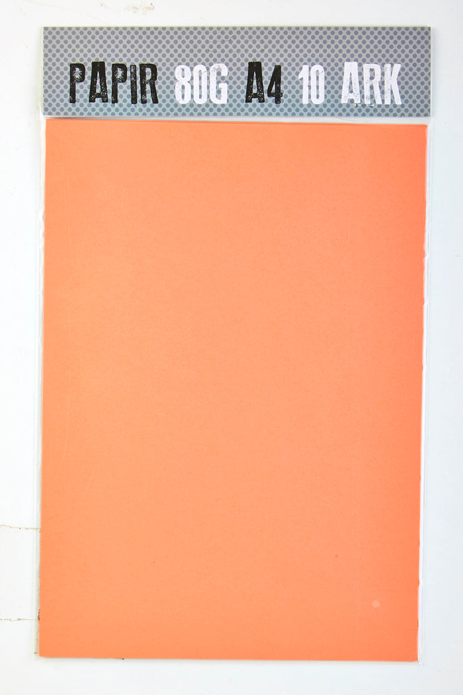 PAPIR A4 80G PEACH M. 10 ARK