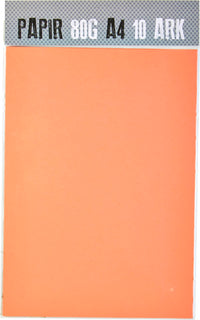 PAPIR A4 80G PEACH M. 10 ARK