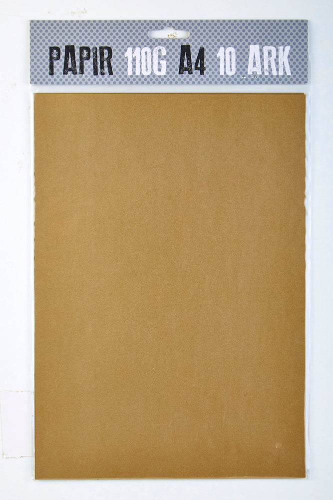 PAPIR A4 110G PERLEMOR GULD M. 10 ARK
