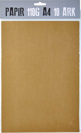 PAPIR A4 110G PERLEMOR GULD M. 10 ARK