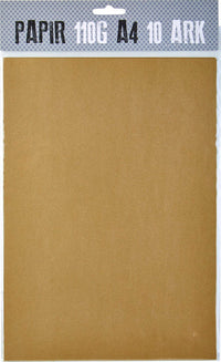 PAPIR A4 110G PERLEMOR GULD M. 10 ARK