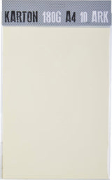 KARTON A4 180G IVORY M. 10 ARK