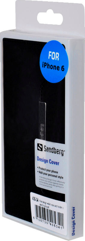 MOBILCOVER IPHONE 6 FLIP SORT SANDBERG
