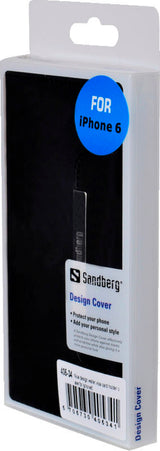 MOBILCOVER IPHONE 6 FLIP SORT SANDBERG