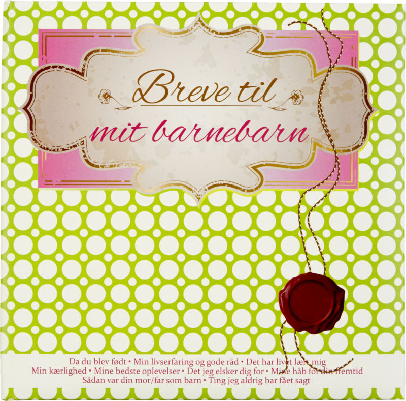 BREVE TIL MIT BARNEBARN