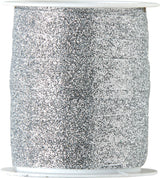 GLITTERBÅND SØLV 5M