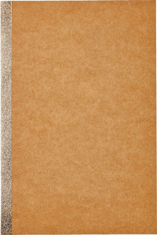 NOTESBOG KRAFT MED GULD RYG 40 SIDER
