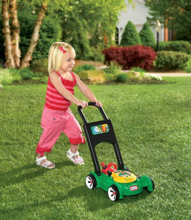Little tikes græsslåmaskine