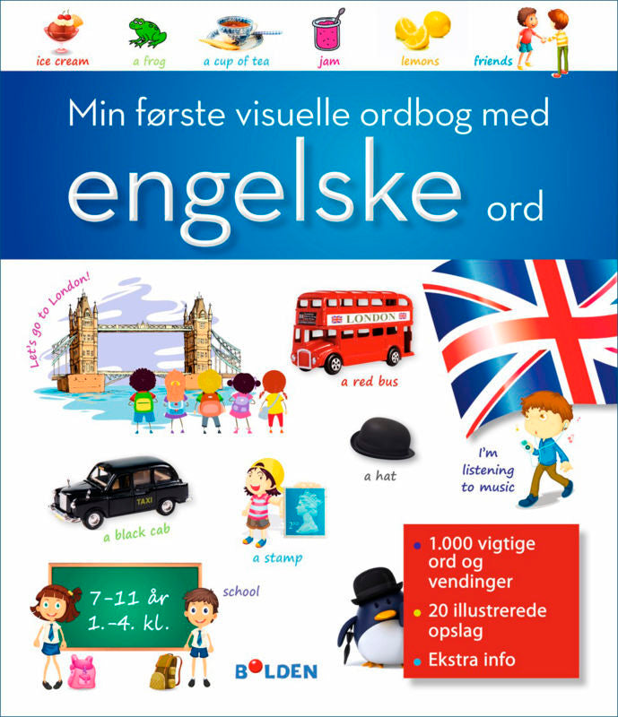 Min første visuelle ordbog med engelske ord