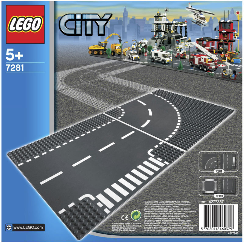 7281 LEGO CITY SUPPLEMENTARY T-KRYDS OG SVING