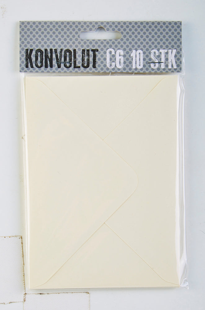 KONVOLUT C6 IVORY 10 STK