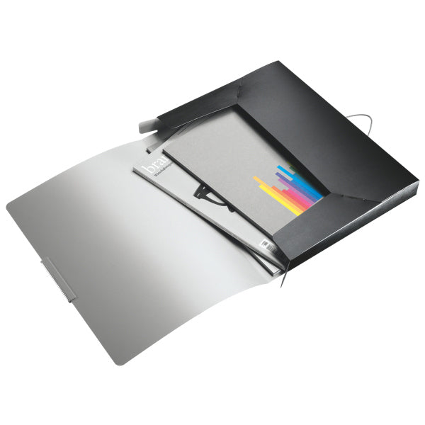 ARKIVÆSKE LEITZ STYLE PP 30 MM SATIN SORT
