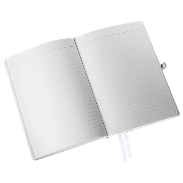 NOTESBLOK STYLE A5 SOFT LINJ. 80 ARK HVID