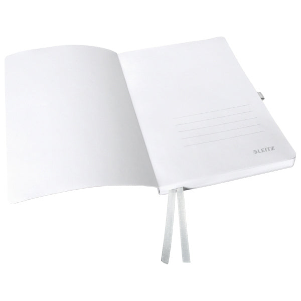 NOTESBLOK STYLE A5 SOFT LINJ. 80 ARK HVID