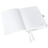 NOTESBLOK STYLE A6 SOFT LINJ. 80 ARK HVID