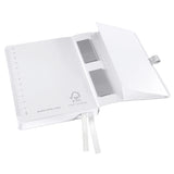 NOTESBLOK STYLE A6 SOFT LINJ. 80 ARK HVID