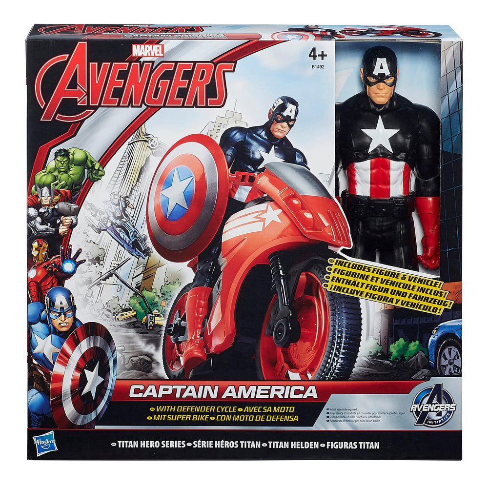 AVENGERS TITAN HERO KØRETØJ ASS