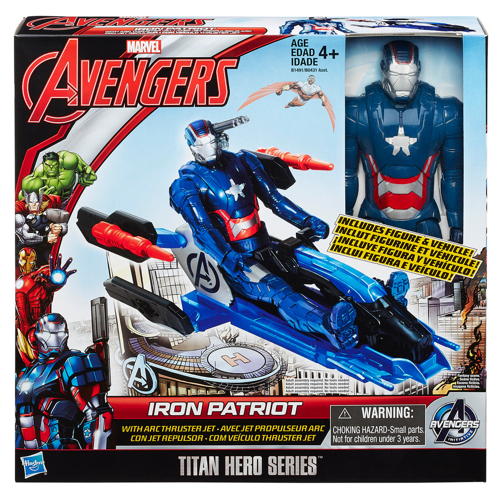 AVENGERS TITAN HERO KØRETØJ ASS