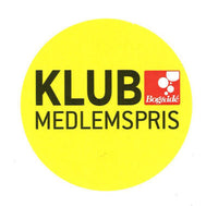 ETIKET KLUB MEDLEMSPRIS GUL Ø56MM /250