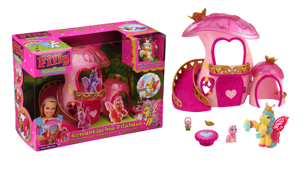 FILLY BUTTERFLY MUSHROOM HOUSE