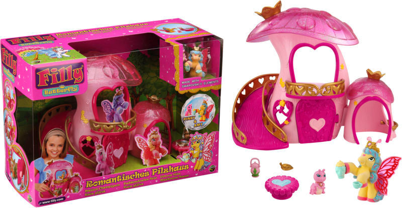 FILLY BUTTERFLY MUSHROOM HOUSE
