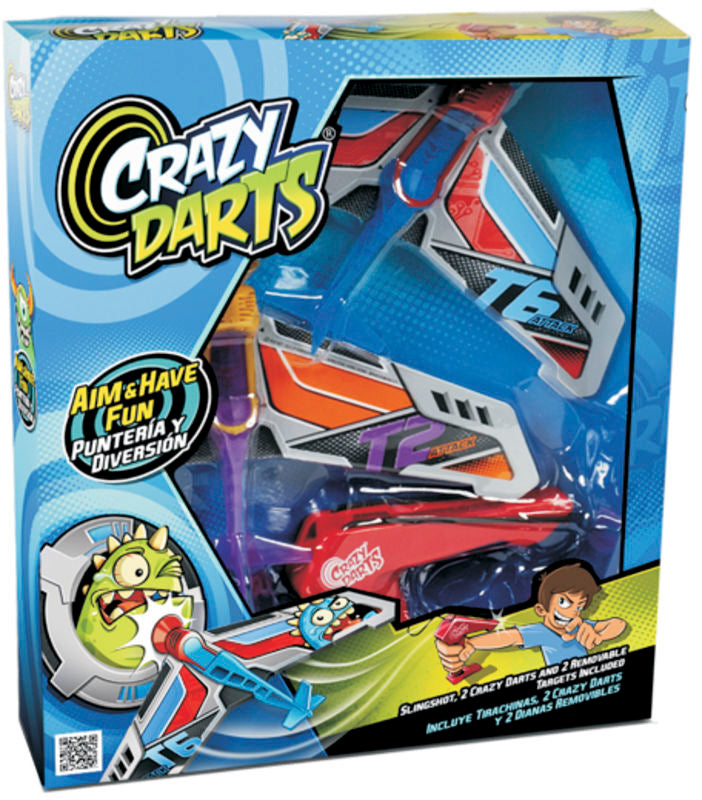 BLUE ROCKET CRAZY DARTS SLINGSHOOT