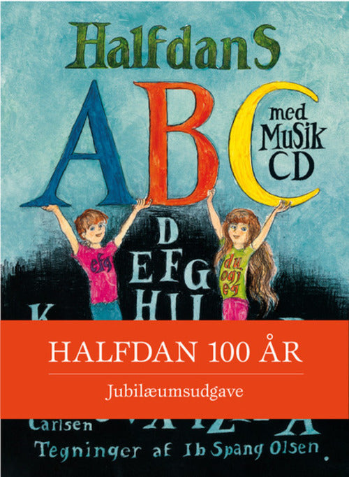Halfdans abc med musik cd