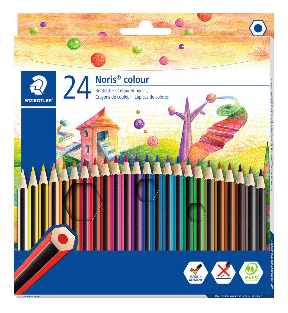 FARVEBLYANT STAEDTLER NORIS COLOR 24 STK