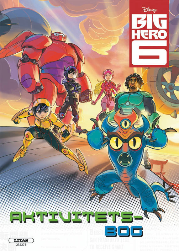 AKTIVITETSBOG BIG HERO 6
