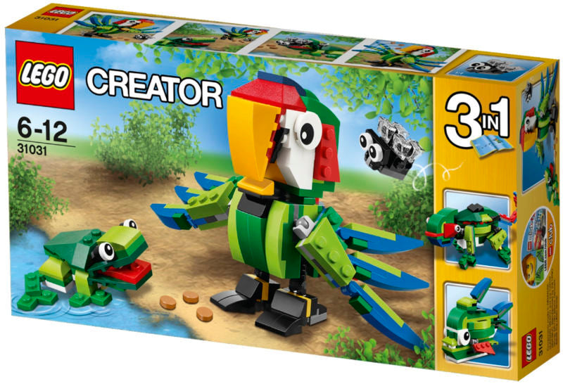 31031 LEGO CREATOR REGNSKOVENS DYR
