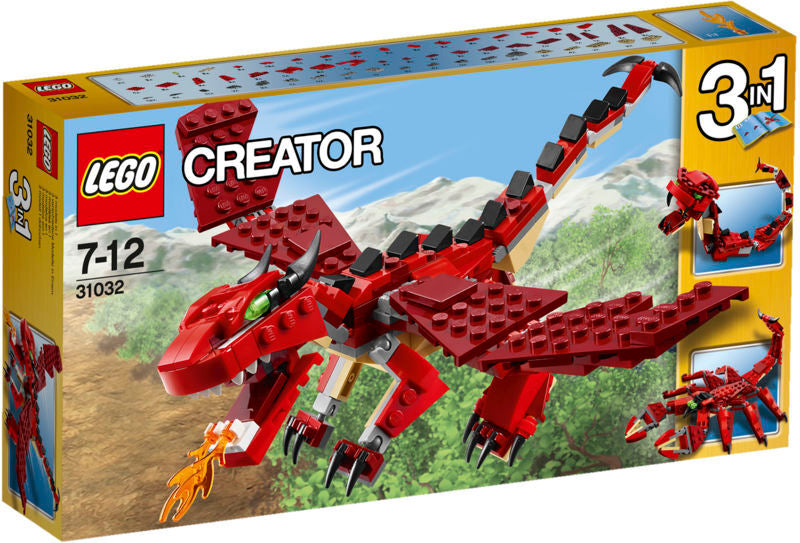 31032 LEGO CREATOR RØDE VÆSENER