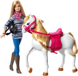 BARBIE DUKKE OG HEST