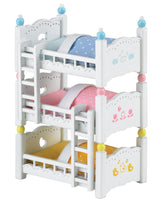 Sylvanian Families Tredobbelt køjeseng