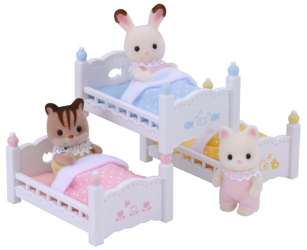 Sylvanian Families Tredobbelt køjeseng