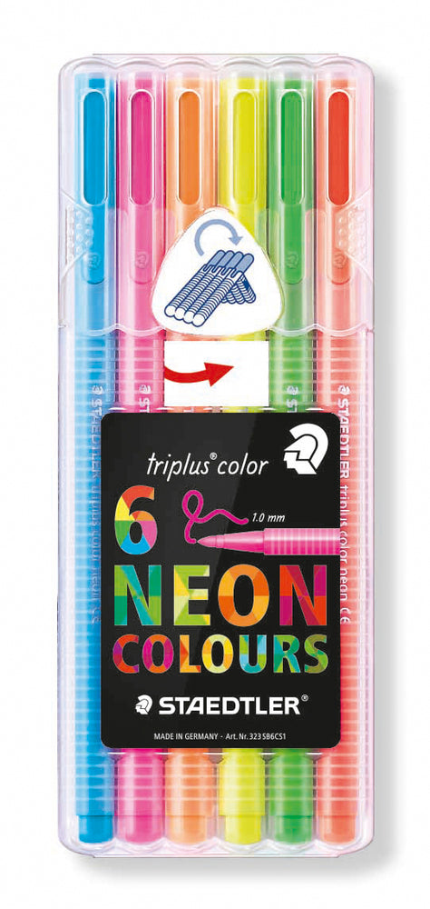 TUSSER STAEDTLER TRIPLUS COLOR NEON 6 ASS.