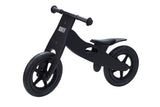 Krea løbecykel i træ sort