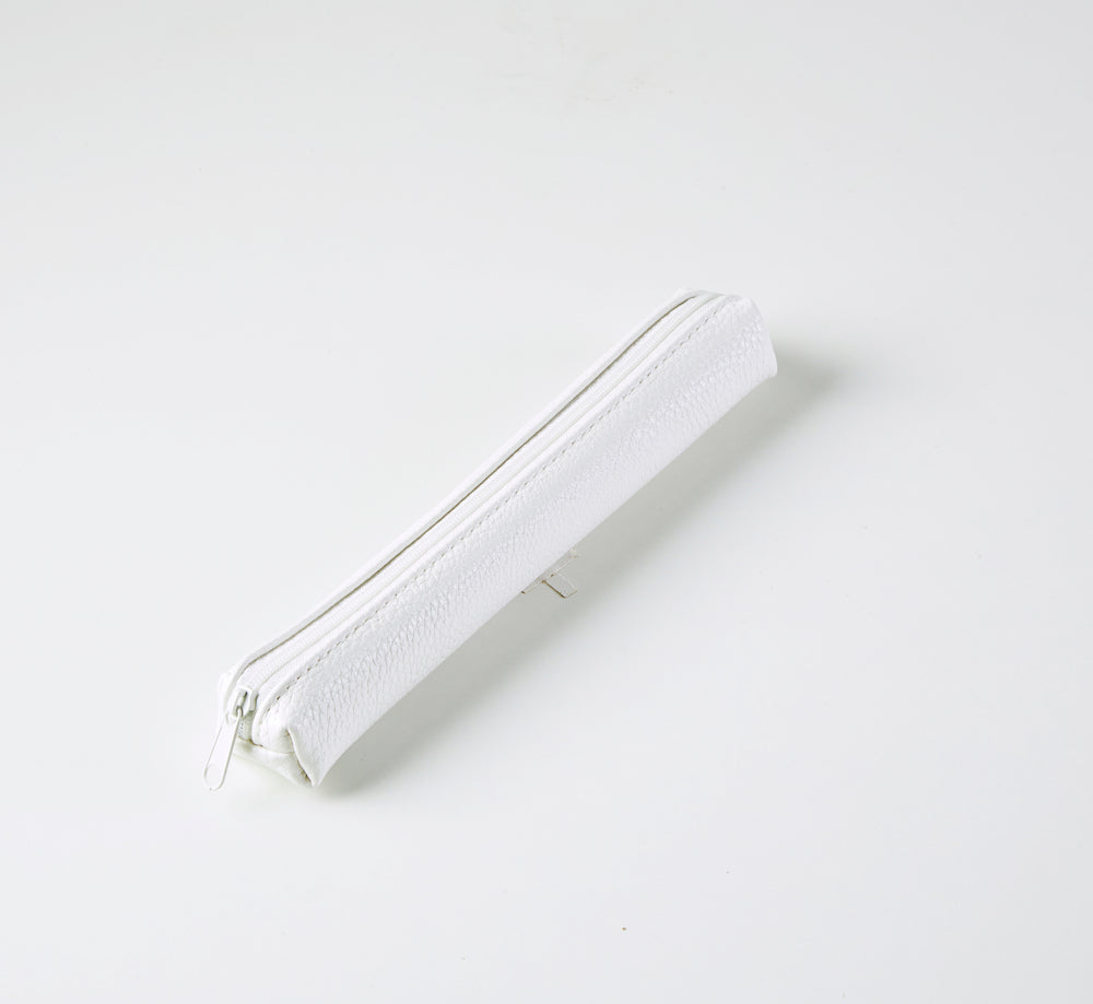 PENALHUS OVAL MINI HVID PU