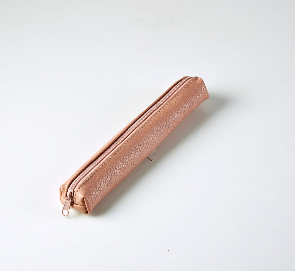 PENAL OVAL MINI ROSA PU