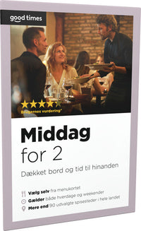 GOOD TIMES MIDDAG FOR 2 HANGER