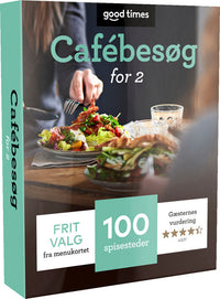 GOOD TIMES CAFÉBESØG FOR 2 BOX