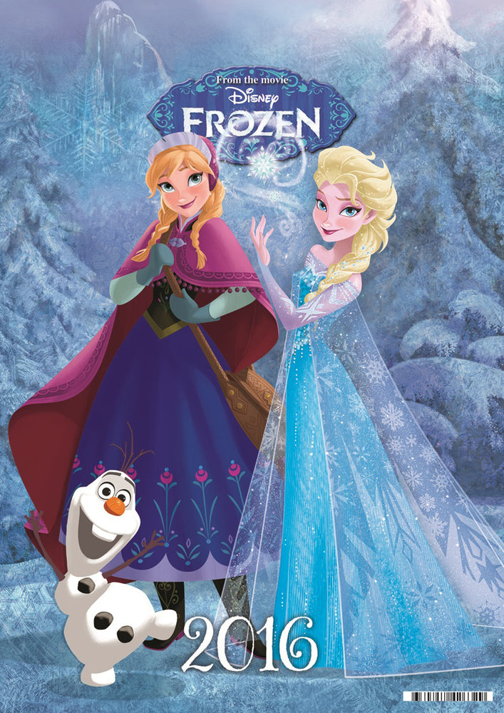 KALENDER BILLEDE FROZEN 2016
