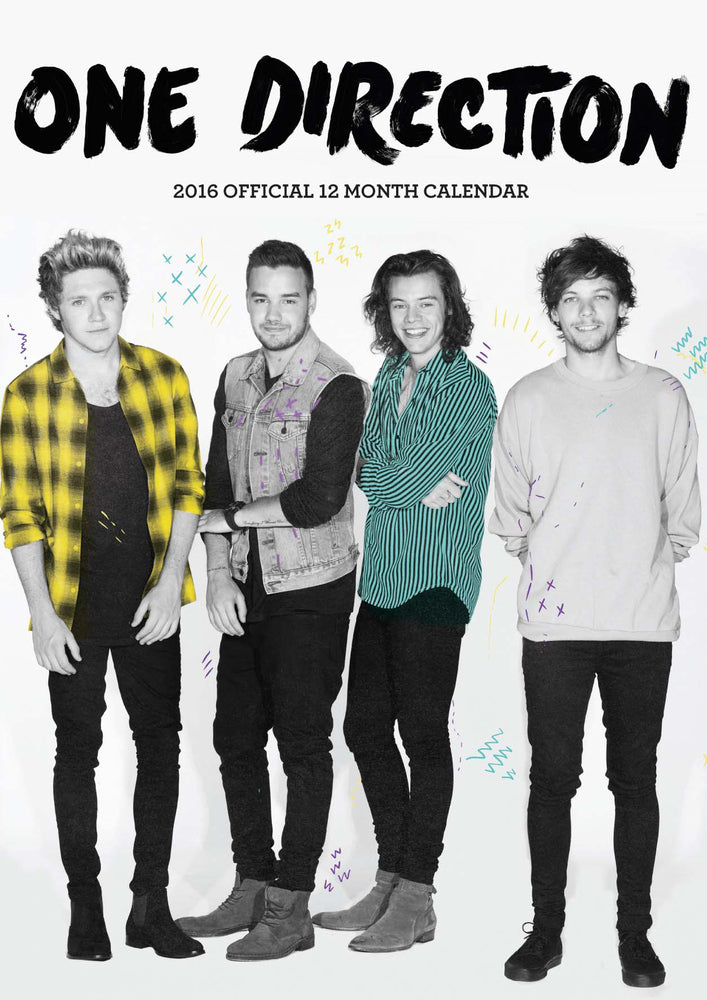 KALENDER BILLEDE ONE DIRECTION 2016
