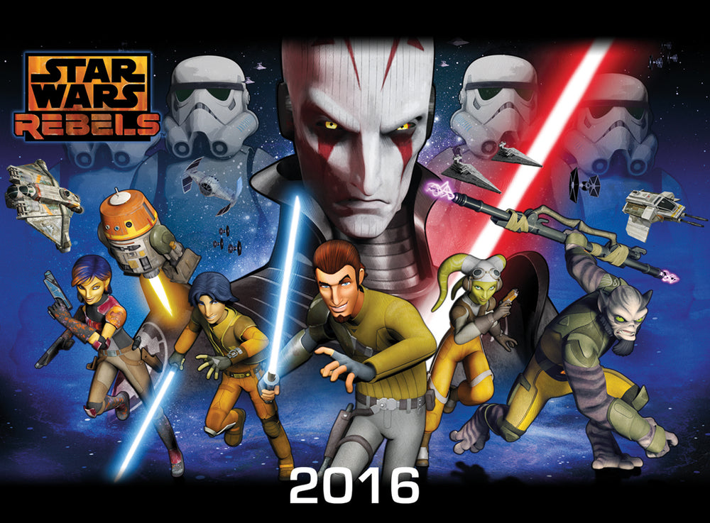 KALENDER 3D STARWARS REBELS 2016
