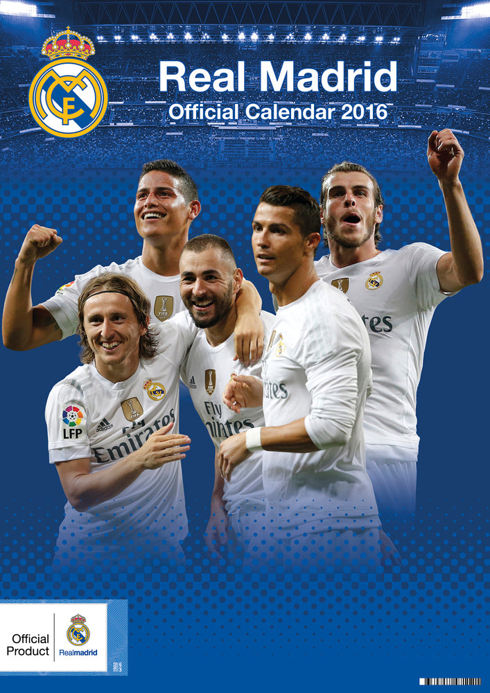 KALENDER REAL MADRID 2016