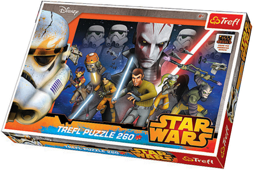 Puslespil star wars wars rebellion 260 brikker