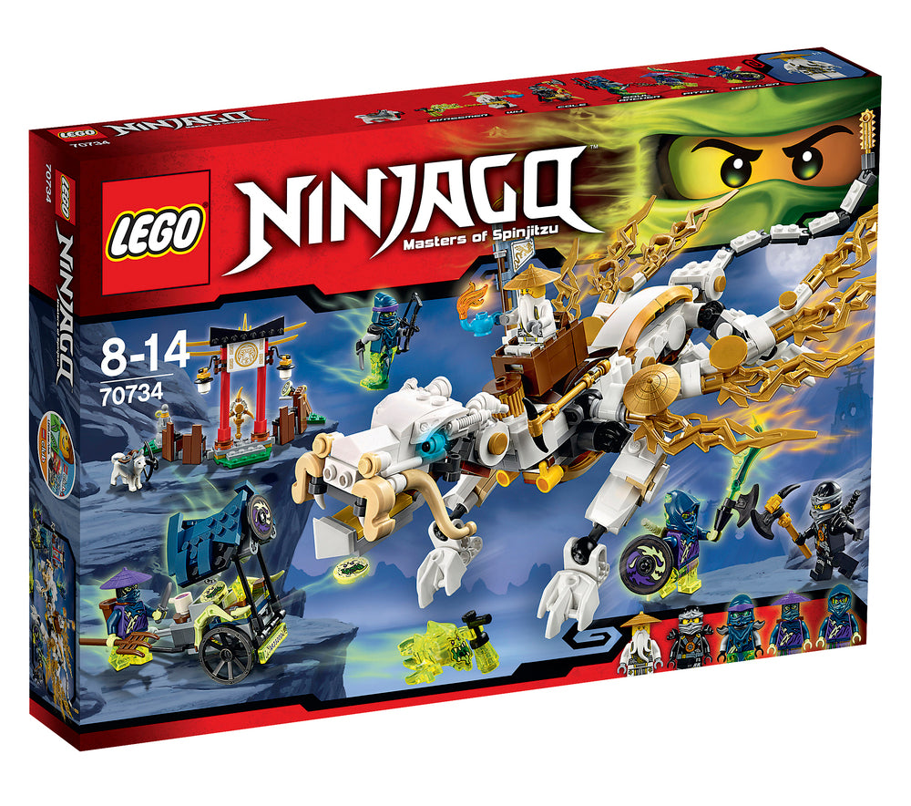 70734 LEGO NINJAGO SENSEI WU'S DRAGE