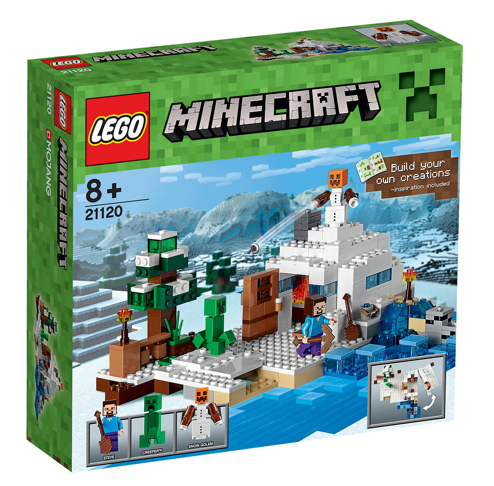 21120 LEGO MINECRAFT SNESKJULESTEDET