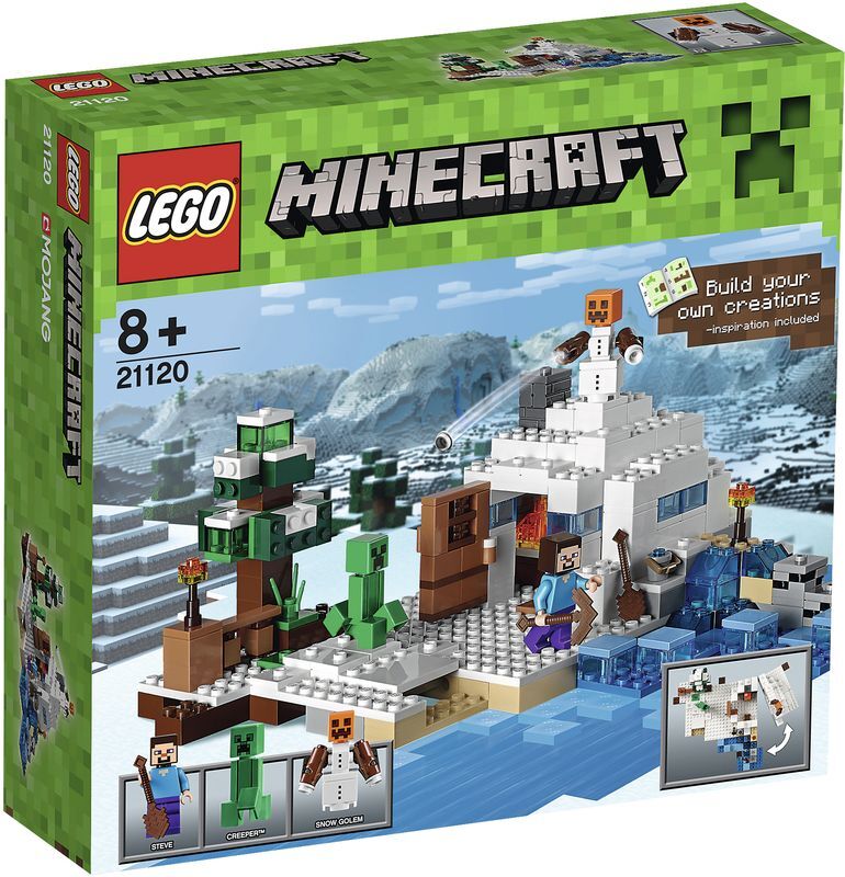 21120 LEGO MINECRAFT SNESKJULESTEDET