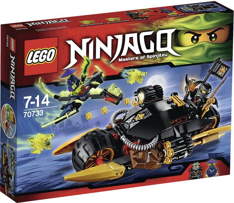 70733 LEGO NINJAGO PANSRET MOTORCYKEL
